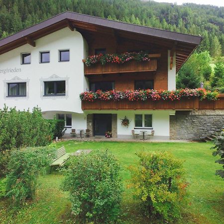 Apartmán Haus Bergfrieden Kaunertal Exteriér fotografie