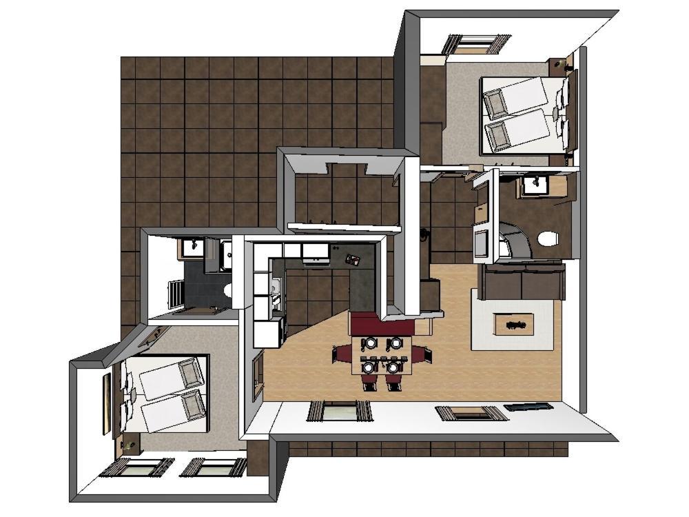 Apartmán Haus Bergfrieden Kaunertal Pokoj fotografie