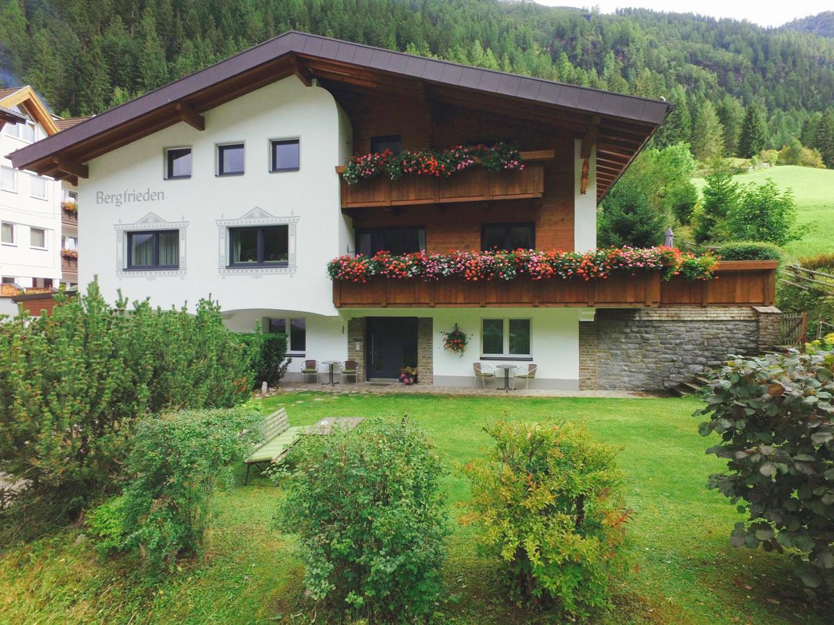 Apartmán Haus Bergfrieden Kaunertal Exteriér fotografie